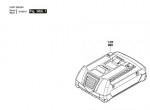 Bosch 1 607 A35 073 GBA 18V 3.0Ah Battery Pack Spare Parts